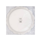 PEM1042 - Pembroke Cream with Blue Edge 12" Paper Plate