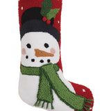 Snowman w/Pom Hook Stocking