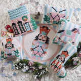 Holly Stripe Nutcracker Stocking