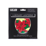 Luminary - OnPoint - Christmas Poinsettia