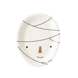 MON1041 -  Frank & Mummy Mummy Shaped Paper Plate