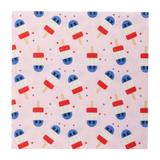 PLNP383 - Popsicles Pattern Paper Cocktail Napkin