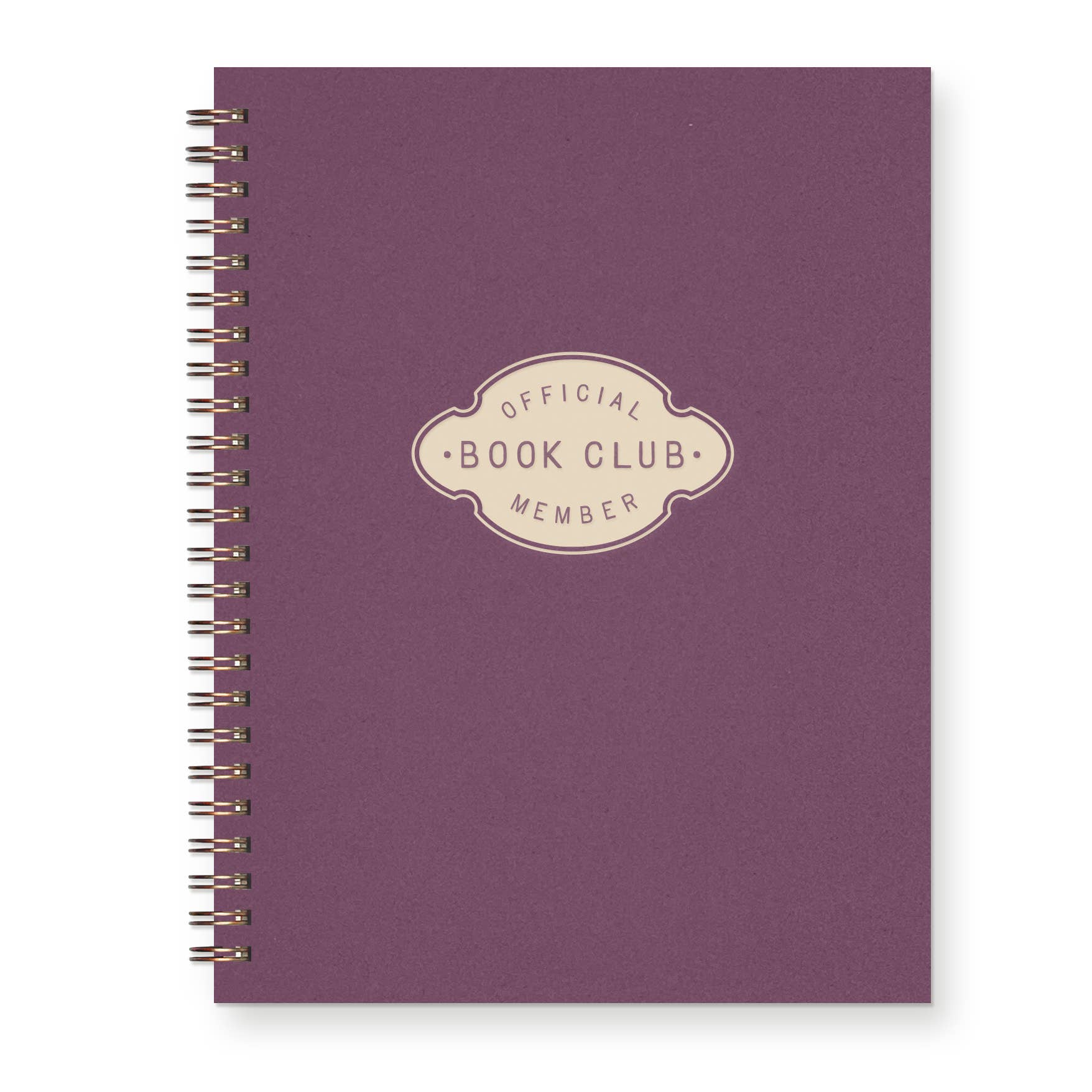 Book Club Member Journal : Lined Notebook