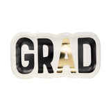 GRD1044 - GRAD Shaped Paper Plate