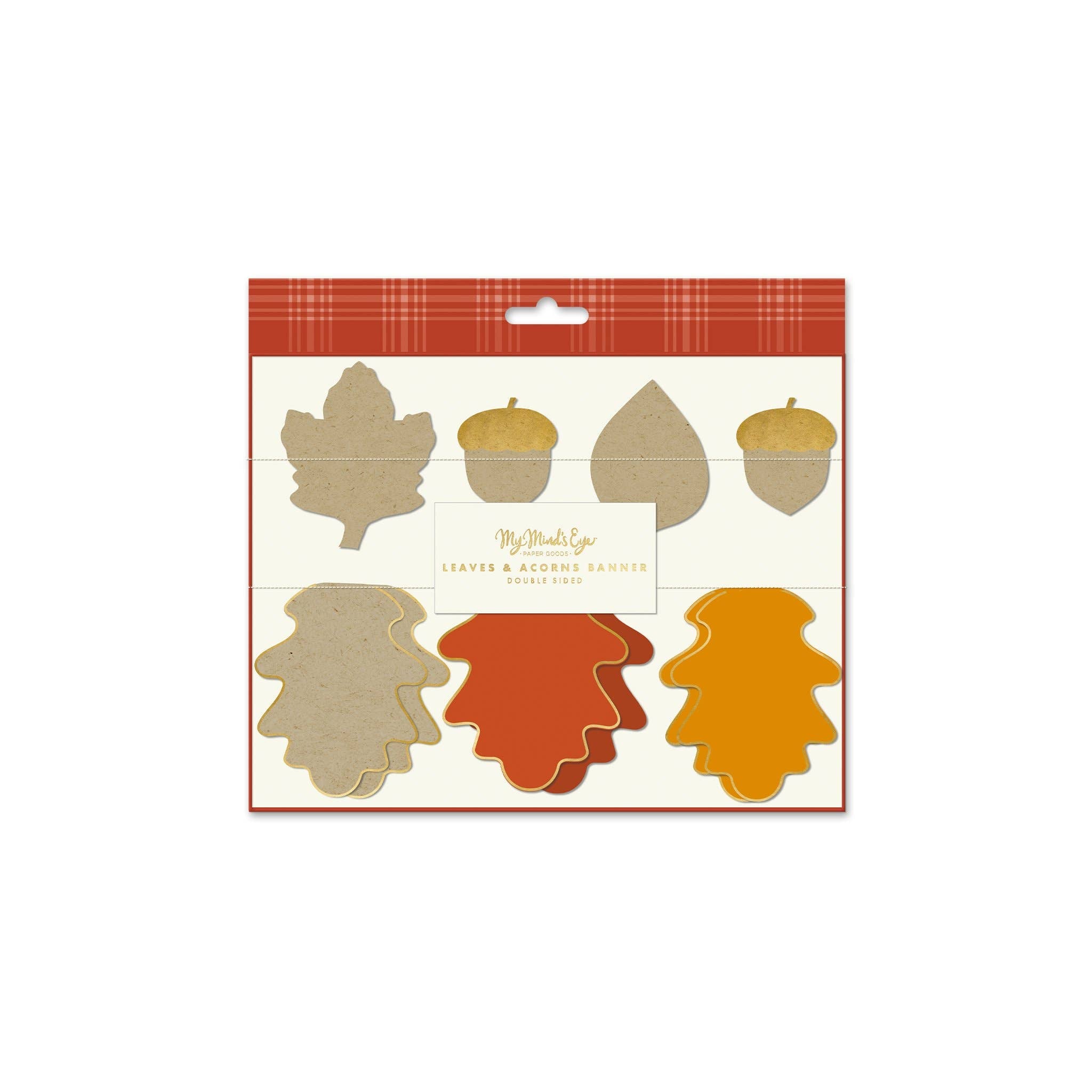 THP802 - Harvest/Thanksgiving Mini Leaves Banner Set