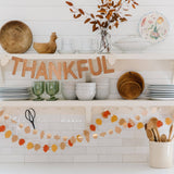 THP803 - Harvest/ Thanksgiving Wood Thankful Word Banner