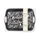 TYH1130- Typographic Halloween Bamboo Tray