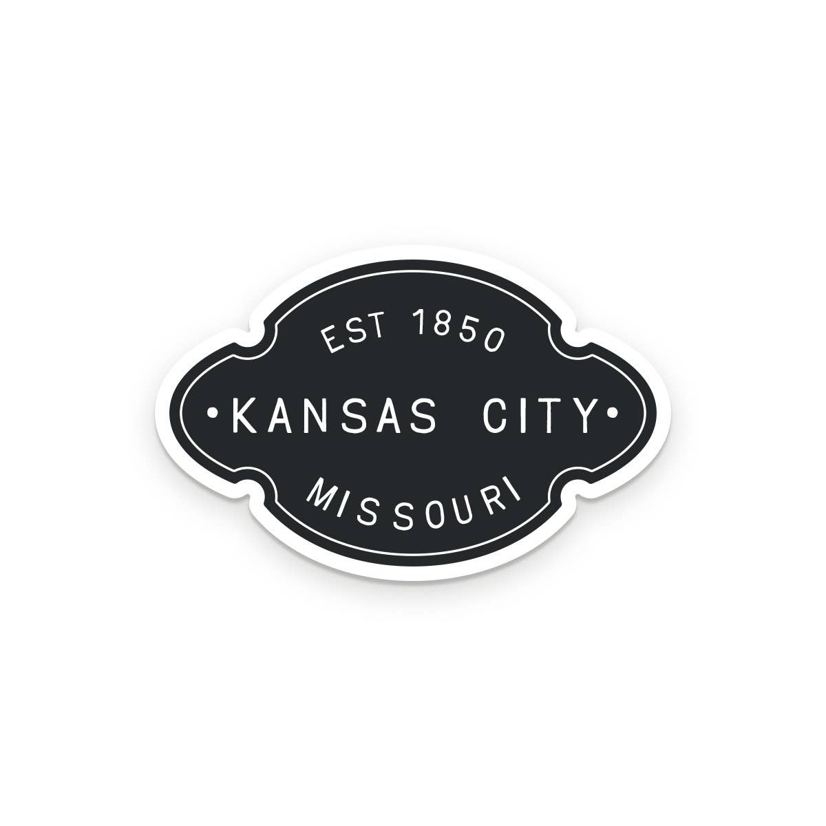 Custom City Name Plate Stickers