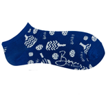 Pickleball Ankle Socks: Navy