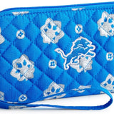 Lions Vera Bradley RFID Front Zip Wallet