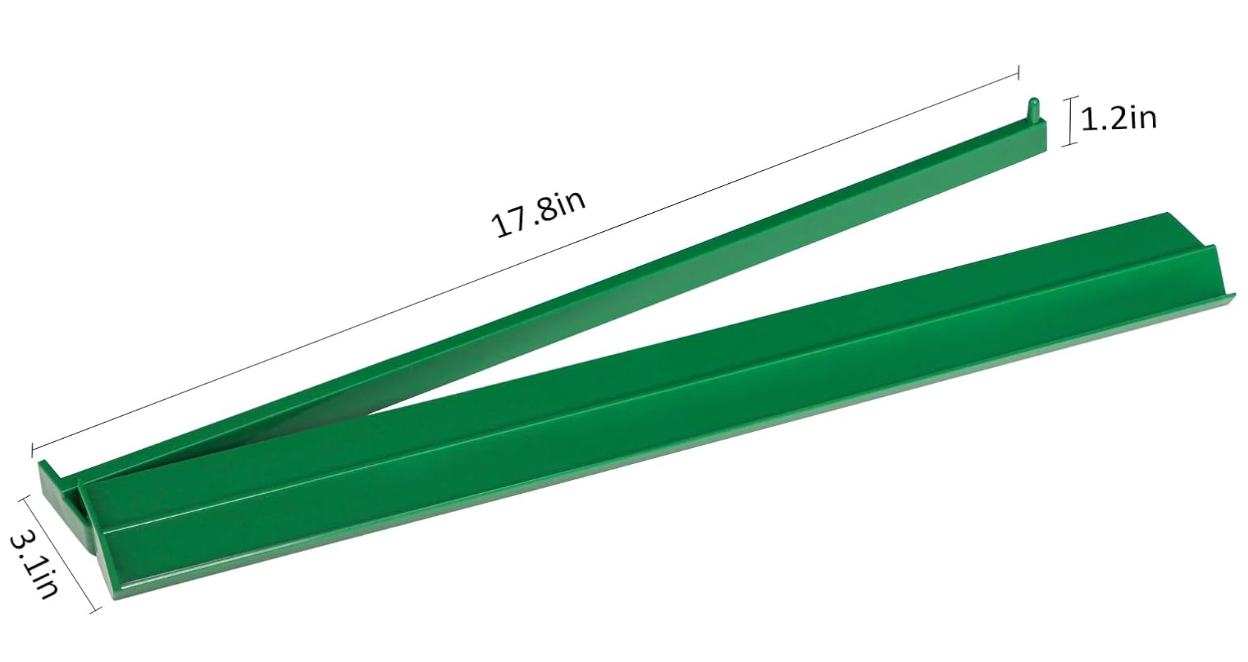 Green Mahjong Rack and Pusher Set