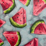 08.14.25 Summer Watermelon Acrylic Painting on Canvas Class with Beth Jacobson