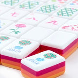 Sunset Mahjong Tiles