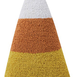 Shaped Candy Corn Hook Pillow