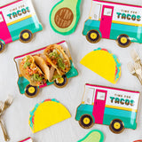 FST145 - 9" Taco Truck Shaped Plate