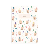 Boba Confetti Pocket Notebook