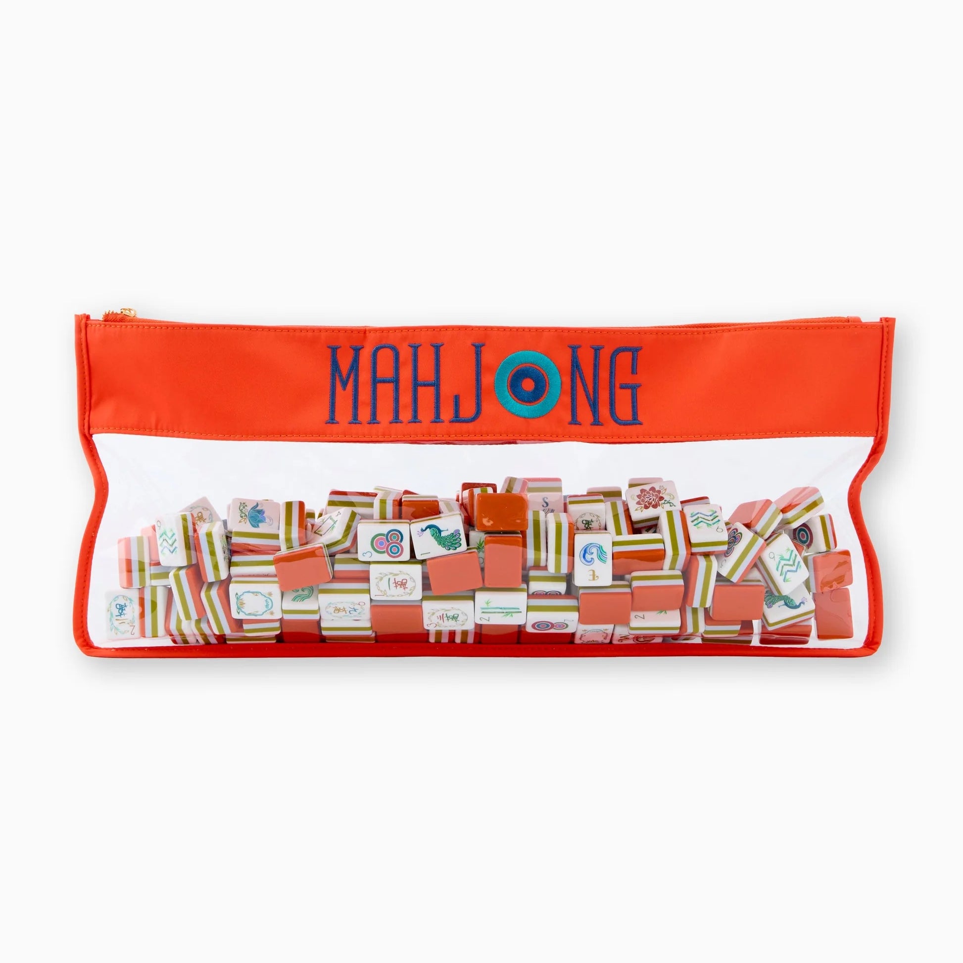 Burnt Orange Mahjong Bag by Oh My Mahjong