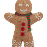 Shaped Gingerbread Man Hook Pillow