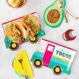 FST145 - 9" Taco Truck Shaped Plate