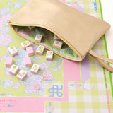 Champagne Bloom Tile Bag by Oh My Mahjong