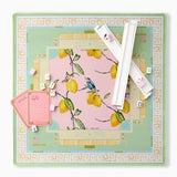 Citrus Songbird Mahjong Mat