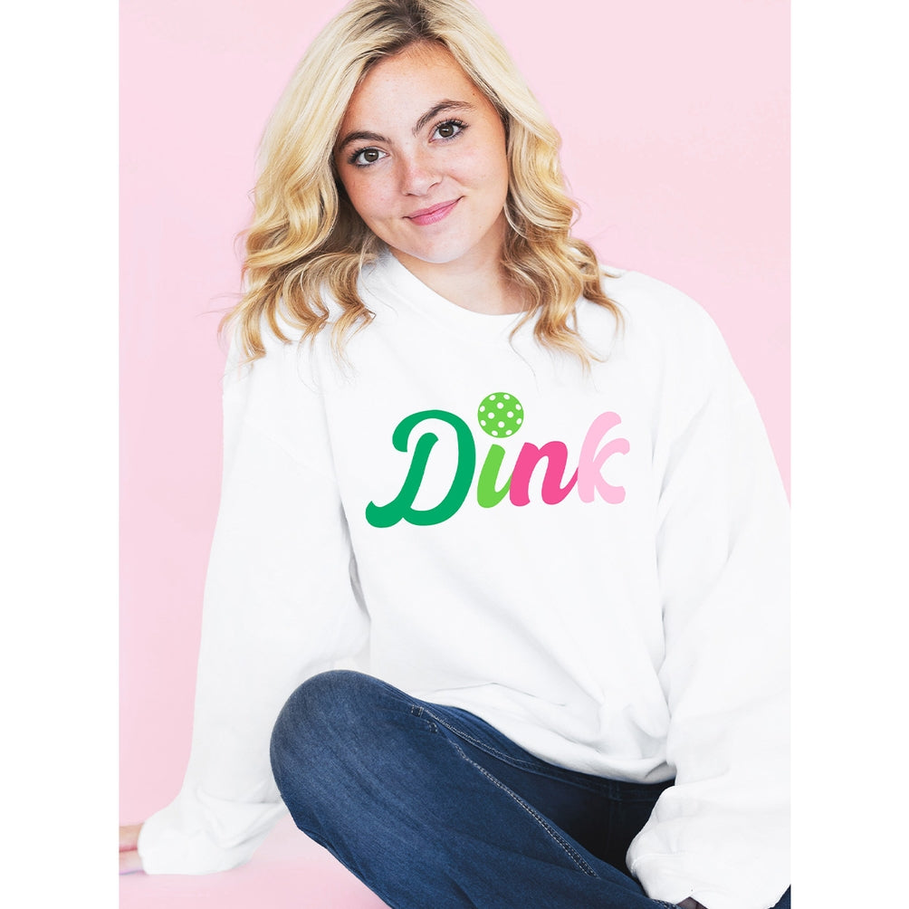 Multicolor Dink Pickleball Sweatshirt