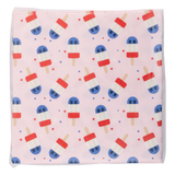 PLNP383 - Popsicles Pattern Paper Cocktail Napkin