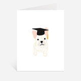 Frenchie Graduation Card | French Bulldog