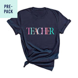 Teacher Navy T-Shirt