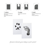 Clean Touch Ink Pad 4-Pack, Baby And Pet Keepsake, Black