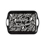 TYH1130- Typographic Halloween Bamboo Tray