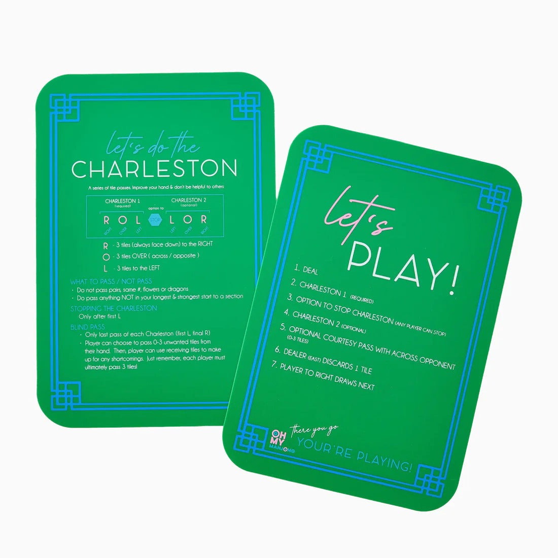 Mahjong Tile Shufflers by Oh My Mahjong