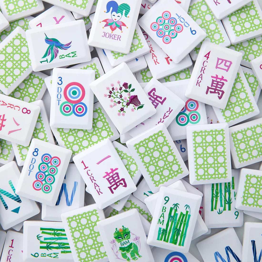 Jardin Debutant Tile Set by Oh My Mahjong
