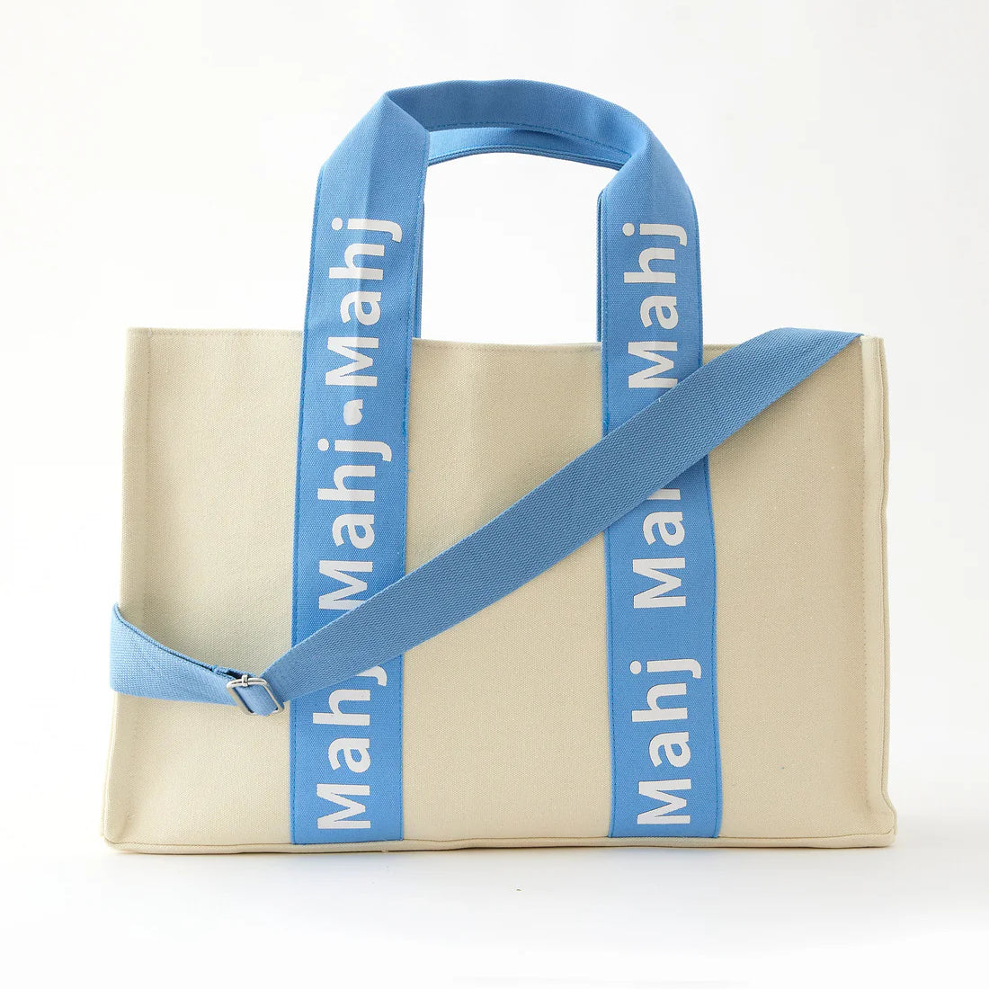Light Blue Mahj it all Bag