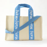 Light Blue Mahj it all Bag