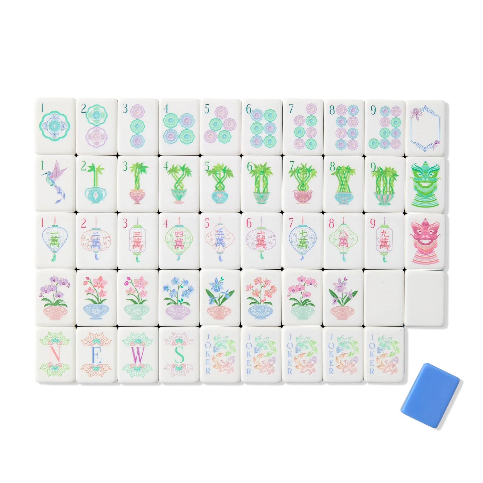 Moonlight Mahjong Tiles by Oh My Mahjong