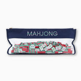 Navy Bamboo Mahjong Bag