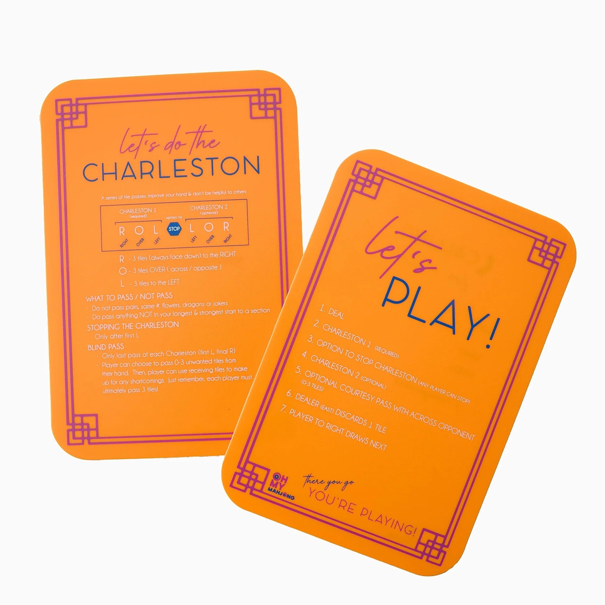 Mahjong Tile Shufflers by Oh My Mahjong