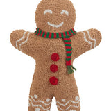 Peking Handicraft - Shaped Gingerbread Man Hook Pillow