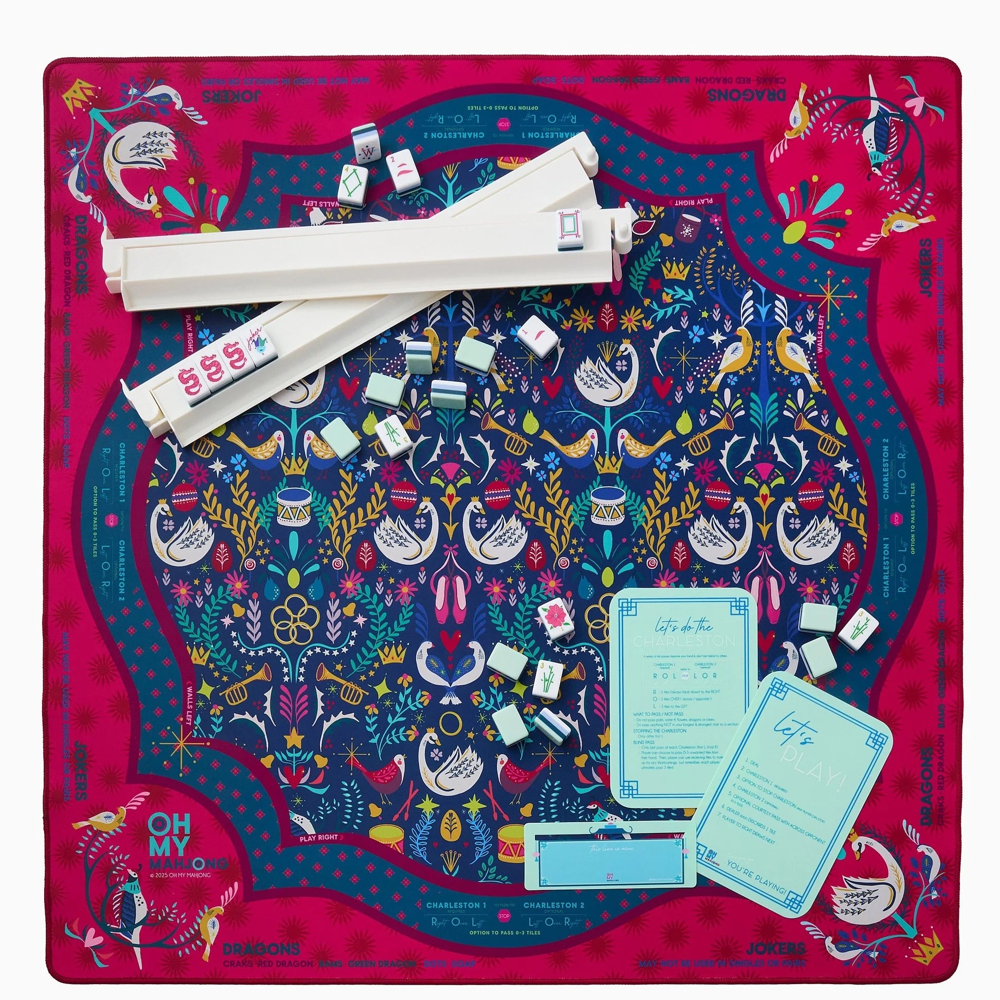Pear Tree Mat by Oh My Mahjong