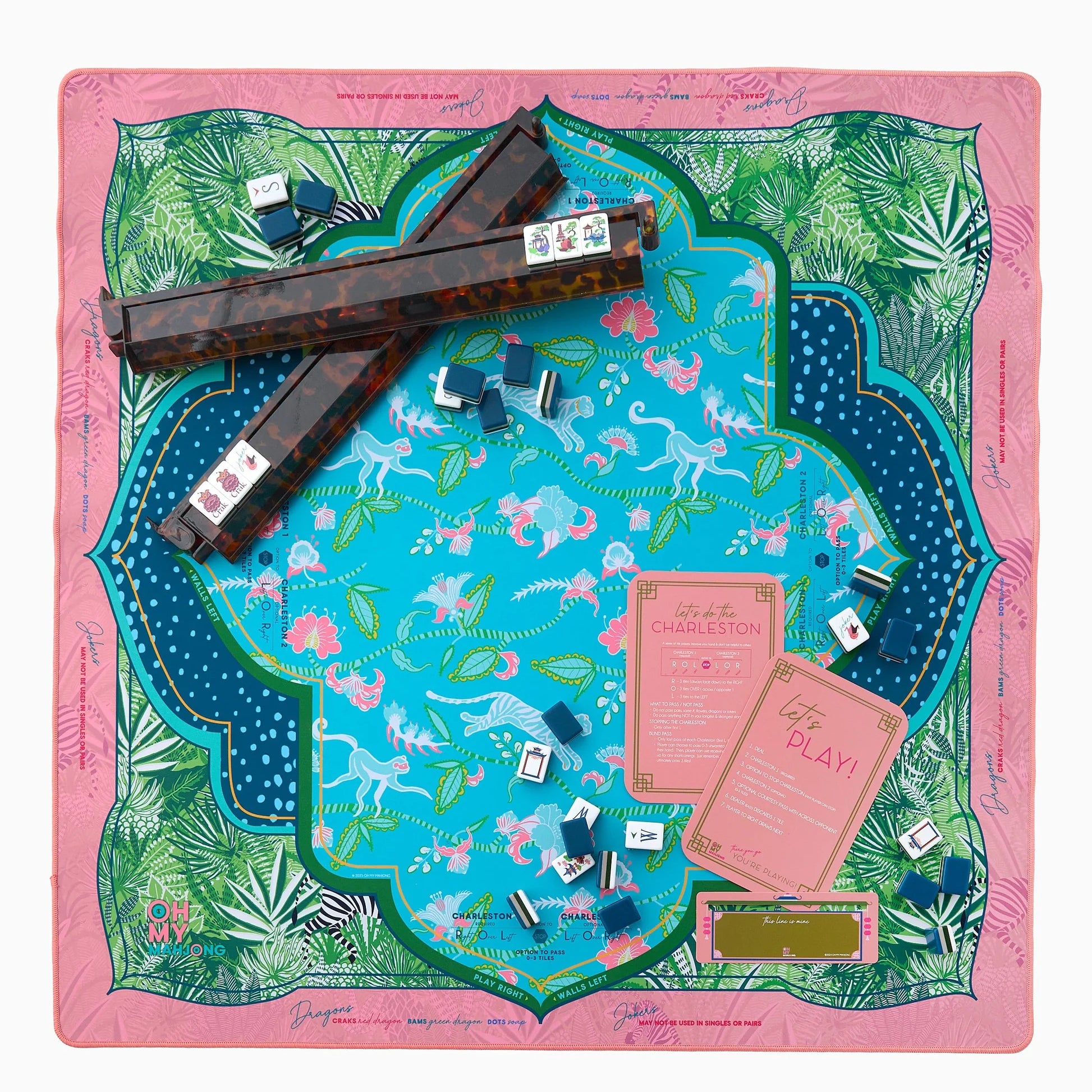 Serengeti Mat by Oh My Mahjong
