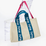 Teal Mahj it all Bag