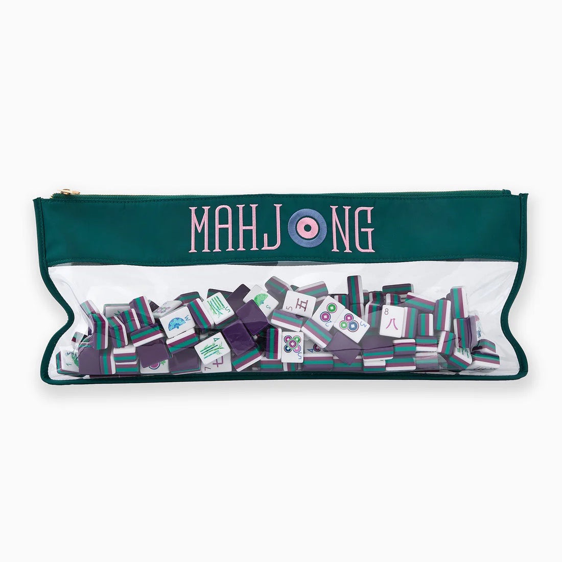 Teal Mahjong Bag by Oh My Mahjong